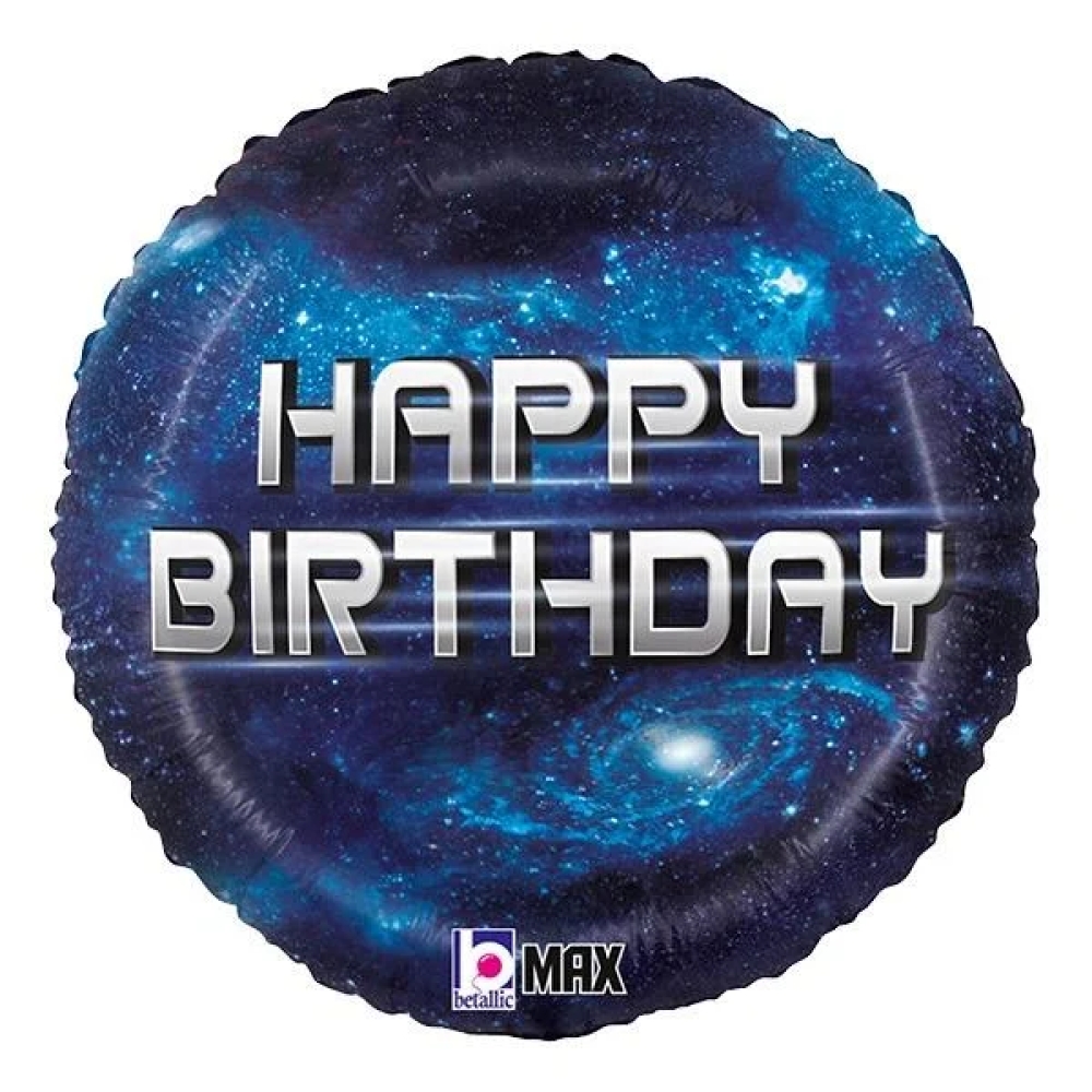 26472p-p-birthday-galaxy-foil_1000x1000.jpg Balons Happy Birthday zils - Image 1