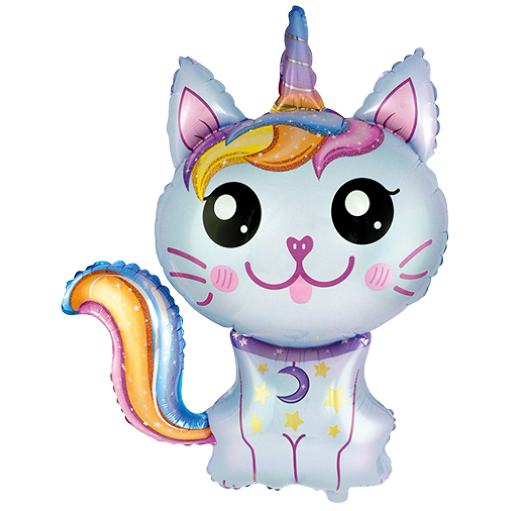 901797-Caticorn-Blue_web_S_1000x1000.jpg Balons Caticorn - Image 1