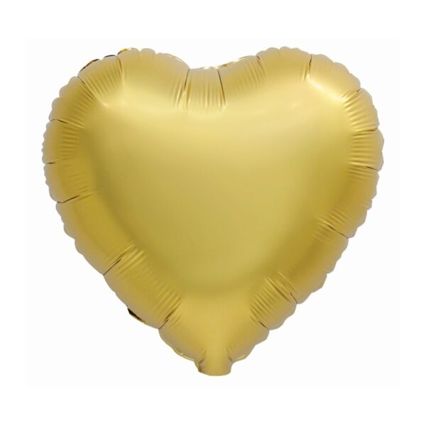 Balons Sirds zelta
