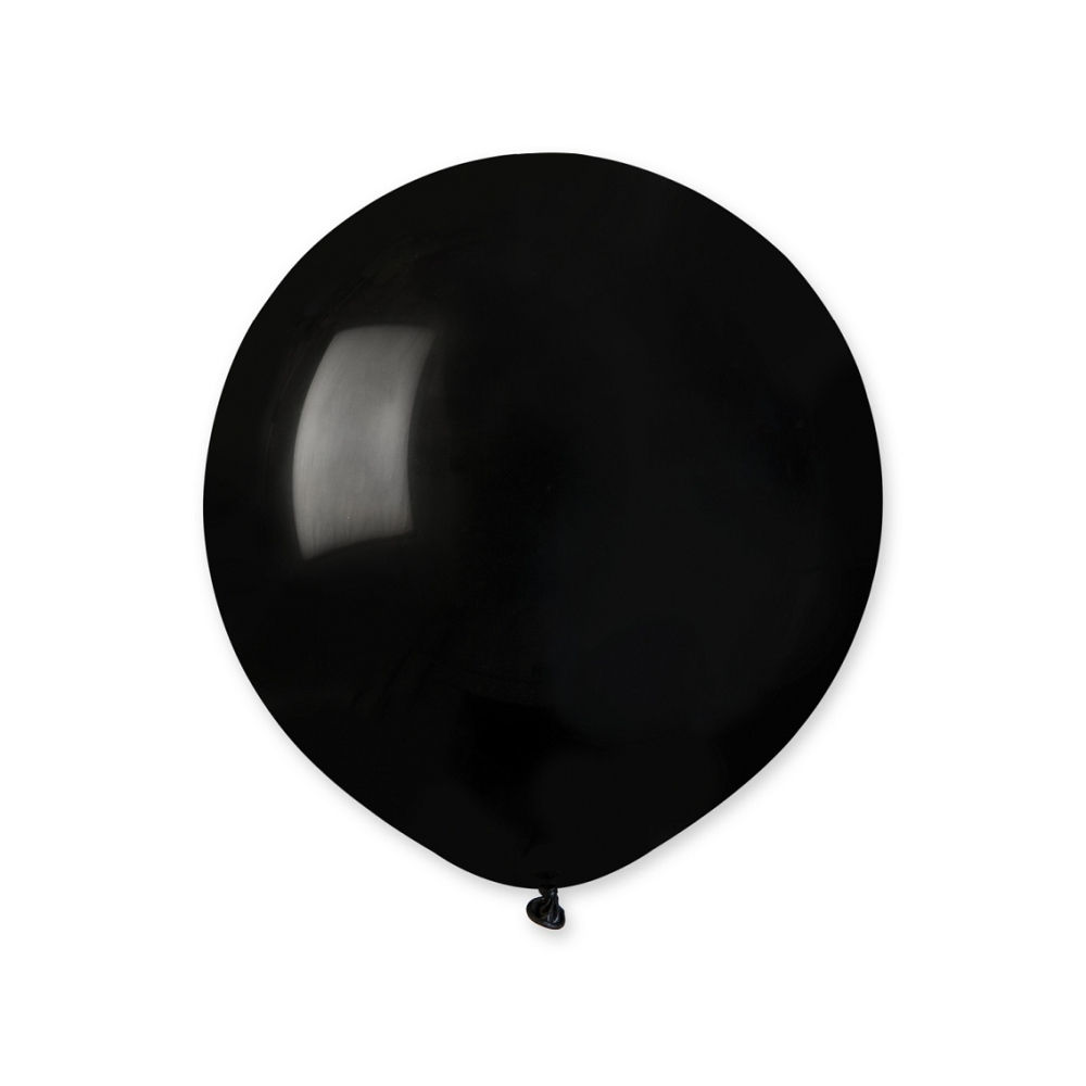 balony-g19-czarne_1000x1000.jpg Balons melns 100 gab. - Image 1