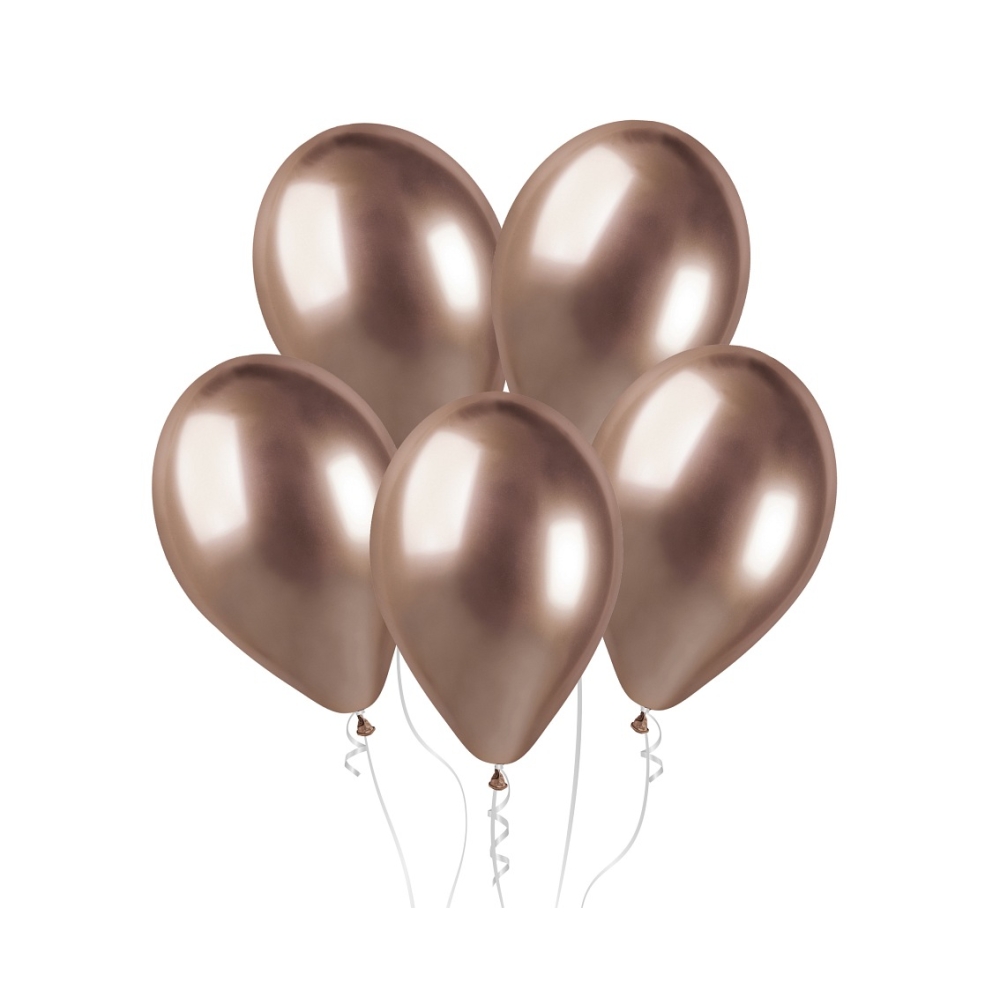 balony-gb120-shiny-13-cali-rozowo-zlote-50_1000x1000.jpg Balons Chrome zelta rozā - Image 1
