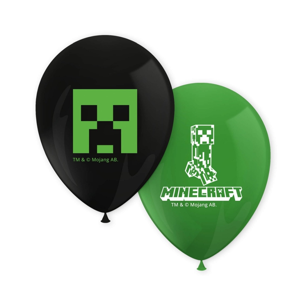 balony-minecraft-8-szt_1000x1000.jpg Baloni Minecraft 1 gab. - Image 1