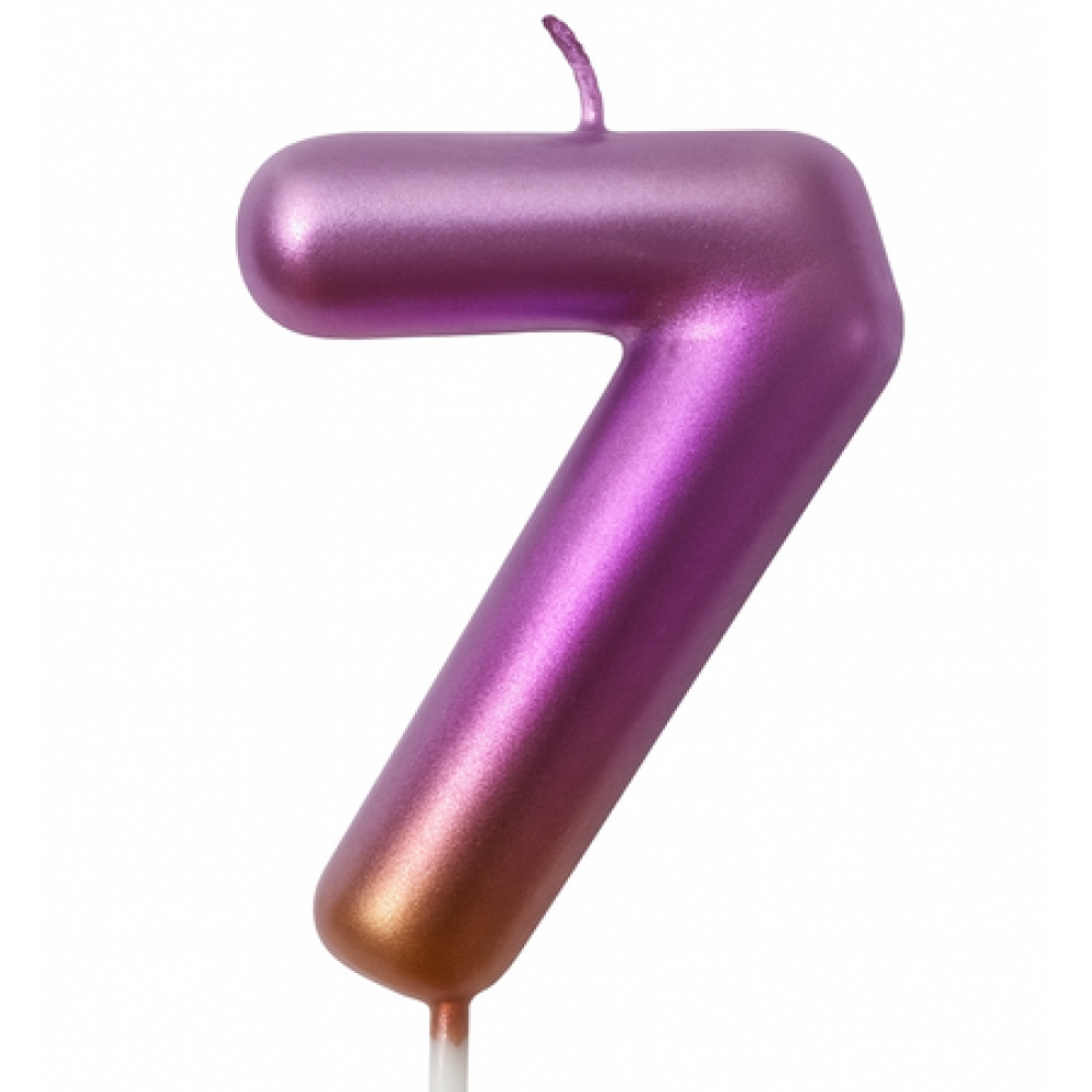 eng_pm_Birthday-candle-number-7-rainbow-metallic-6443_1_S_1000x1000.jpg Svecīte Cipars 7 rozā metālisks - Image 1