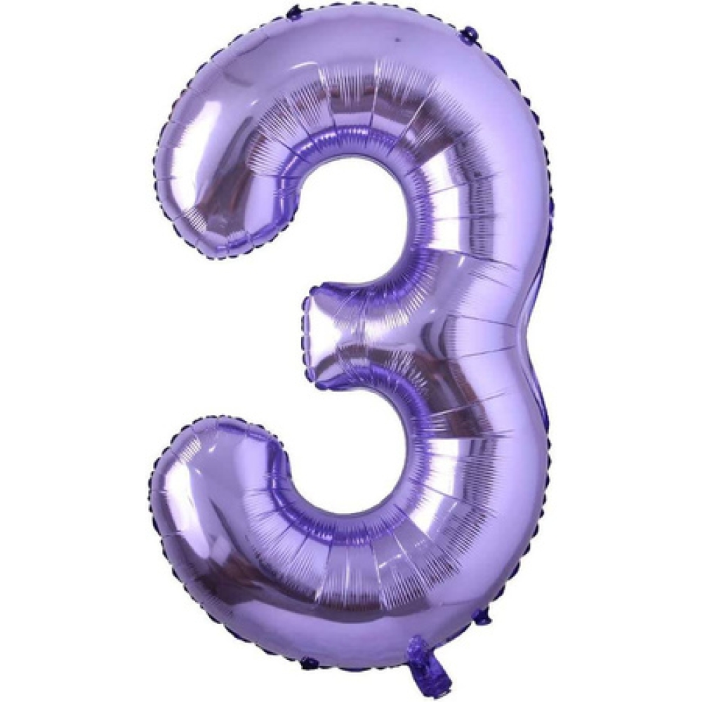 eng_pm_Foil-Balloon-Number-3-Purple-100cm-2539_1_1000x1000.jpg Balons Cipars "3", 100 cm, purple - Image 1