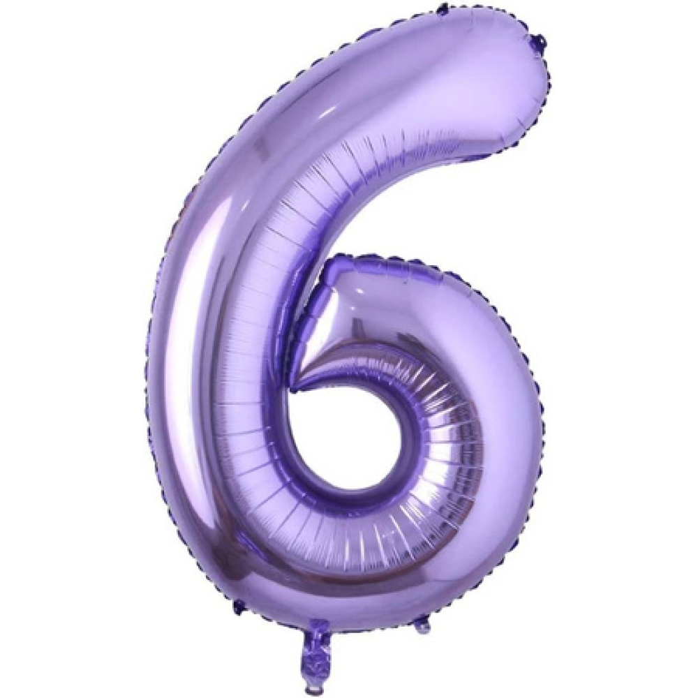eng_pm_Foil-Balloon-Number-6-Purple-100cm-2536_1_1000x1000.jpg Balons Cipars "6", 100 cm, purple - Image 1