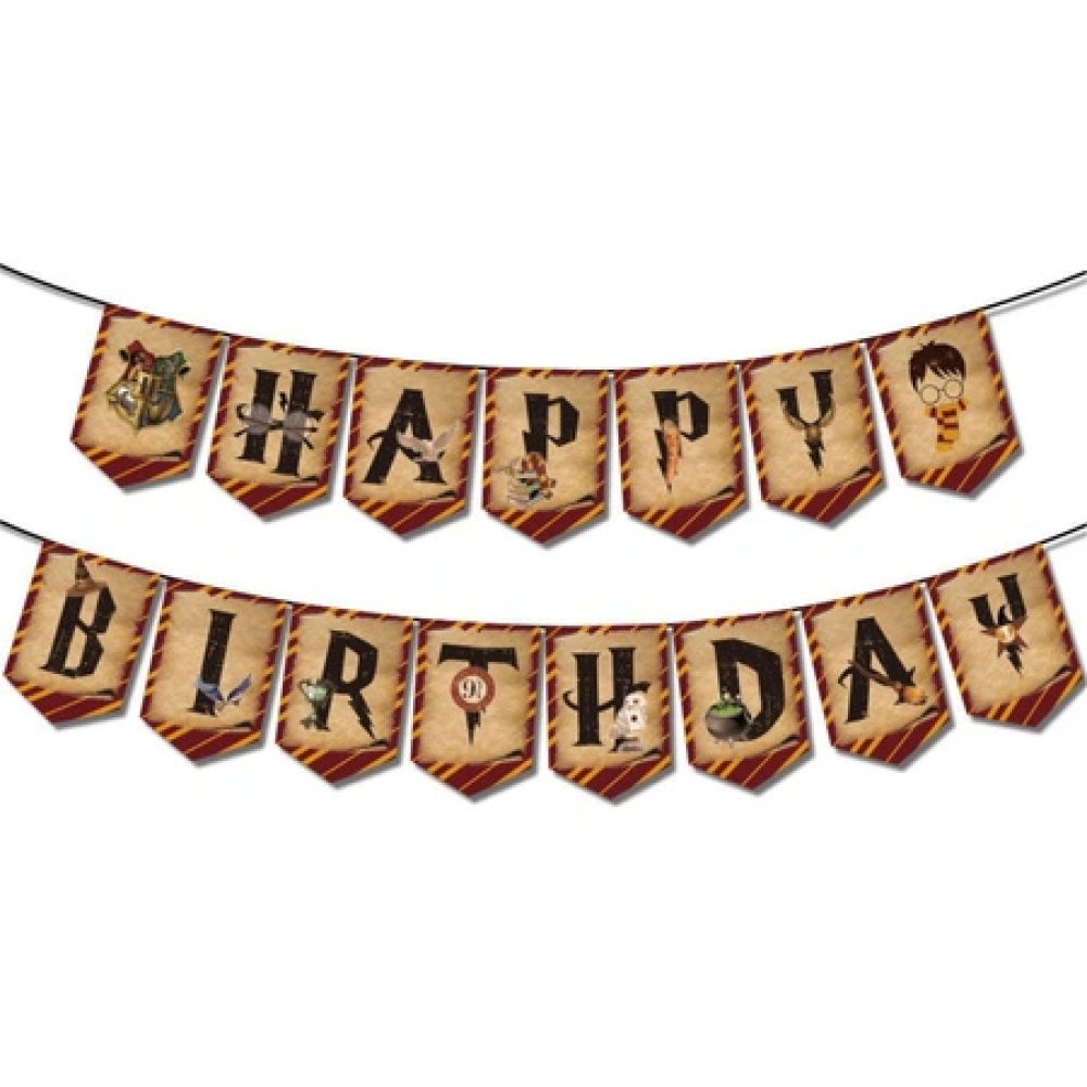 eng_pm_Paper-Garland-Happy-Birthday-Harry-Potter-7845_2_1000x1000.jpg Papīra baneris Happy Birthday, Harry Potter - Image 1